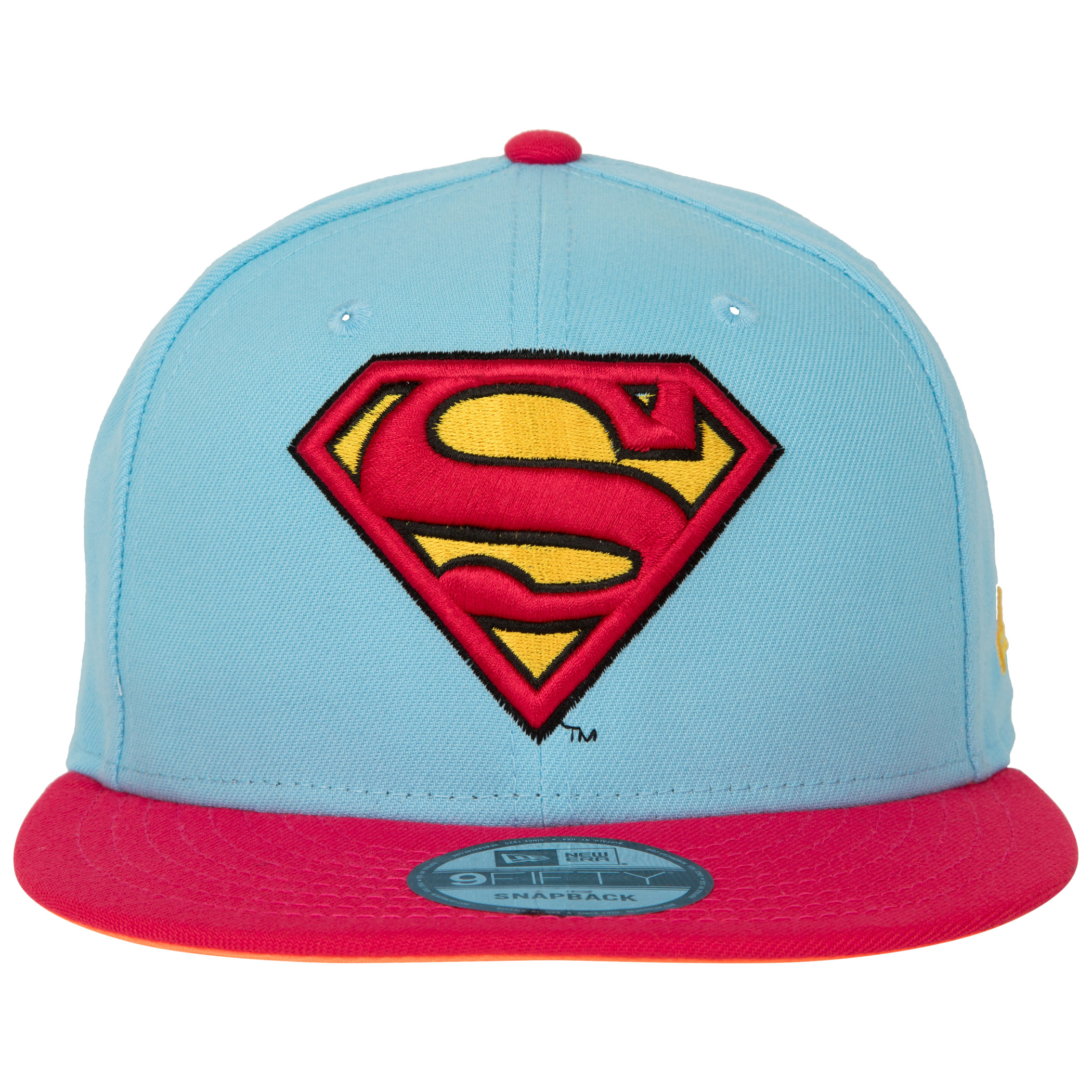 Superman Logo Neon New Era 9Fifty Adjustable Hat